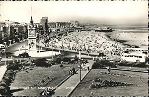 Postkarte Carte Postale 10990834 Margate UK Clock Tower and Sands Thanet