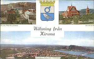 Postkarte Carte Postale 11089919 Kiruna Teilansichten Kiruna