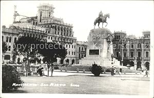 Postkarte Carte Postale 11696685 Lima Peru Monumento San Martin Lima