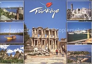 Bild des Verkufers fr Postkarte Carte Postale 71842191 Antalya Panoramakarte Kusadasi Didim Ephesus Cappadocia Antalya zum Verkauf von Versandhandel Boeger