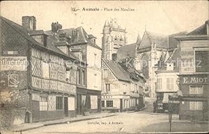 Postkarte Carte Postale 11743025 Aumale 76 Place des Moulins