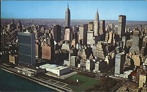 Bild des Verkufers fr Postkarte Carte Postale 11491402 New York City United Nations Headquarters East River Empire State Build zum Verkauf von Versandhandel Boeger