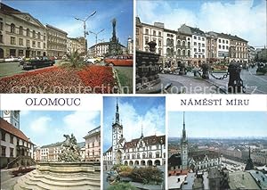 Postkarte Carte Postale 71963328 Olomouc Namesti Miru Olomouc