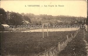 Postkarte Carte Postale 11954389 Veulettes-sur-Mer Tennisplatz Veulettes-sur-Mer