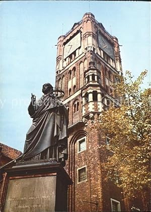 Postkarte Carte Postale 71976497 Torun Thorn Monument Nikolaja Kopernika