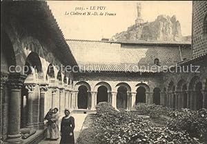Postkarte Carte Postale 11623331 Le Puy-en-Velay Le Cloitre de Notre Dame de France Le Puy-en-Velay
