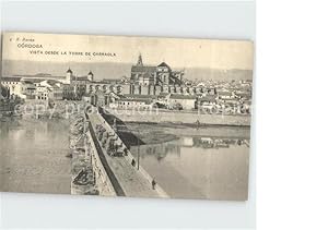 Imagen del vendedor de Postkarte Carte Postale 72299792 Cordoba Andalucia Vista desde la Torre de Carraola Cordoba Andalucia a la venta por Versandhandel Boeger