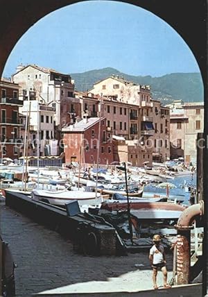 Bild des Verkufers fr Postkarte Carte Postale 72340914 Sestri Levante Scorcio caratteristico Charakteristischer Winkel Hafen S zum Verkauf von Versandhandel Boeger