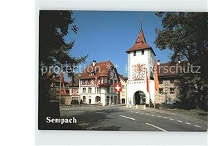 Postkarte Carte Postale 12037152 Sempach LU Sempach