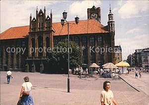 Postkarte Carte Postale 72403344 Torun Thorn Rynek Staromiejski i Ratusz Altstadt Rathaus