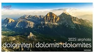 Bild des Verkufers fr Luftbildkalender Dolomiten 2025 : airphoto dolomiten - dolomiti - dolomites zum Verkauf von AHA-BUCH GmbH