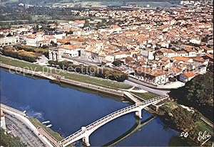 Bild des Verkufers fr Postkarte Carte Postale 12314632 Saintes Charente-Maritime Passerelle Charente Arc Triomphe Germanicus zum Verkauf von Versandhandel Boeger