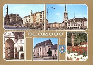Postkarte Carte Postale 72415985 Olomouc premyslovske hradiste zalozeno mesto mestska pamatkova r...