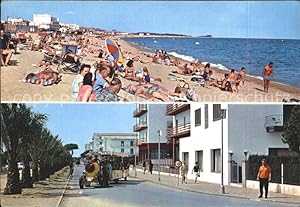 Postkarte Carte Postale 72231126 Malgrat de Mar Playa y Paseo Strand Malgrat de Mar