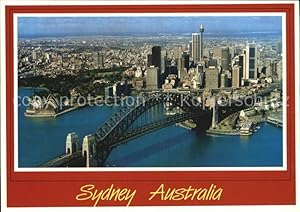 Image du vendeur pour Postkarte Carte Postale 72456653 Sydney New South Wales Harbour Bridge Opera House City Centre Sydney To mis en vente par Versandhandel Boeger