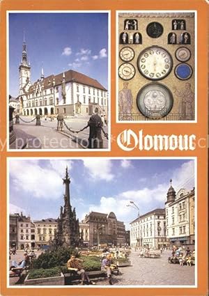 Postkarte Carte Postale 72247702 Olomouc Radnice Orloj Namesti Miru Olomouc