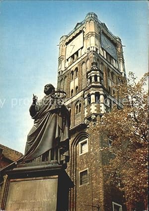 Postkarte Carte Postale 72291303 Torun Thorn Denkmal Kopernikus