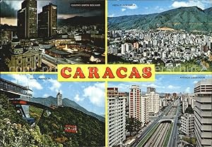 Postkarte Carte Postale 72517691 Caracas Stadtansichten Caracas