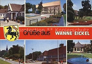 Postkarte Carte Postale 72506894 Wanne-Eickel Stadtpark Ortsansichten Herne