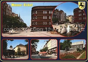 Postkarte Carte Postale 72405353 Wanne-Eickel Teilansichten Herne