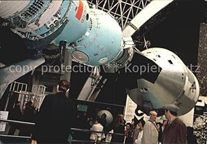 Bild des Verkufers fr Postkarte Carte Postale 72596157 Raumfahrt Weltraum-Orbitalkomplex Sojus Apollo Ausstellung Moskau Flug zum Verkauf von Versandhandel Boeger