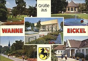 Postkarte Carte Postale 72506896 Wanne-Eickel Stadtgarten Ortsansichten Herne