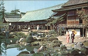 Postkarte Carte Postale 72605526 Kyoto Samboin Tempel Garten Kyoto