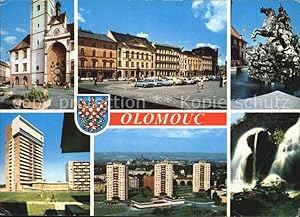Postkarte Carte Postale 72501791 Olomouc Orloj Namesti Miru Olomouc