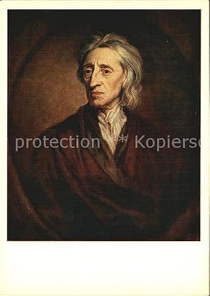 Bild des Verkufers fr Postkarte Carte Postale 72540919 Kuenstlerkarte Alte Kuenstler Godfrey Kneller Portrait of John Locke 16 zum Verkauf von Versandhandel Boeger