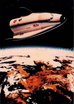 Bild des Verkufers fr Postkarte Carte Postale 72623619 Raumfahrt Raumgleiter Hermes Weltraum Flug zum Verkauf von Versandhandel Boeger