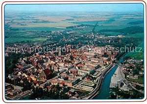 Postkarte Carte Postale 32607918 Greifswald Fliegeraufnahme Greifswald