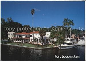 Bild des Verkufers fr Postkarte Carte Postale 72521544 Fort Lauderdale Waterfront home along the New River zum Verkauf von Versandhandel Boeger