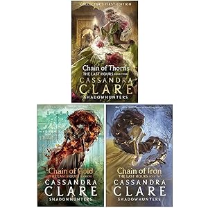 Bild des Verkufers fr The Last Hours Series 3 Books Collection by Cassandra Clare (Chain Of Gold, Chain Of Iron & Chain Of Thorns) zum Verkauf von usa4books