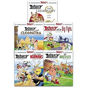 Bild des Verkufers fr Asterix the Legionary Series 2 Collection 5 Books Set (6-10) Asterix In Britain zum Verkauf von usa4books