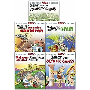 Image du vendeur pour Asterix And The Roman Agent Series 3 Collection 5 Books Set (11-15) mis en vente par usa4books