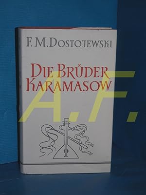 Bild des Verkufers fr Die Brder Karamasow - Roman Fjodor Dostojewski. Aus dem Russ. von Hermann Rhl zum Verkauf von Antiquarische Fundgrube e.U.