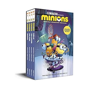 Seller image for Minions 1-4 Boxed Set: Banana! / Evil Panic / Viva Le Boss! / Paella! for sale by usa4books