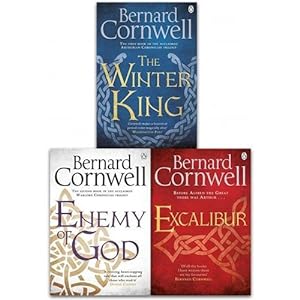 Immagine del venditore per Bernard Cornwell Warlord Chronicles Collection 3 Books Set The Winter King Excalibur And Enemy Of. venduto da usa4books