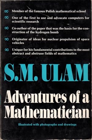 Seller image for Adventures of a Mathematician for sale by Clausen Books, RMABA