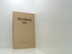 Bild des Verkufers fr Bach-Jahrbuch 2011 zum Verkauf von Book Broker