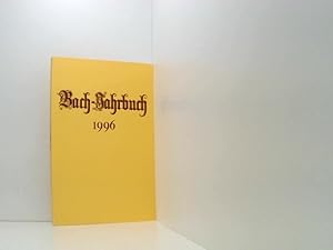 Seller image for Bach-Jahrbuch 1996 for sale by Book Broker