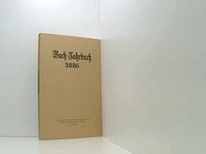 Bild des Verkufers fr Bach-Jahrbuch 2006: Im Auftrag der Neuen Bachgesellschaft zum Verkauf von Book Broker