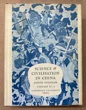 Bild des Verkufers fr Science and Civilisation in China. Volume IV, Physics and Physical Technology. Part 3, Civil Engineering and Nautics. zum Verkauf von Plurabelle Books Ltd