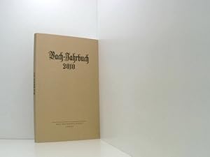 Bild des Verkufers fr Bach-Jahrbuch 2010 zum Verkauf von Book Broker