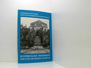 Bild des Verkufers fr Historische Friedhfe. Jdische Friedhfe in Berlin. zum Verkauf von Book Broker