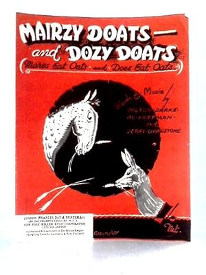 Bild des Verkufers fr Song Sheet Mairzy Doats - Dozy Doats 1943 zum Verkauf von World of Rare Books