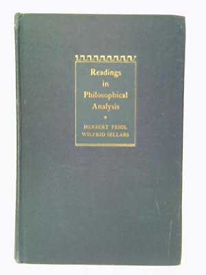 Bild des Verkufers fr Reading in Philosophical Analysis zum Verkauf von World of Rare Books