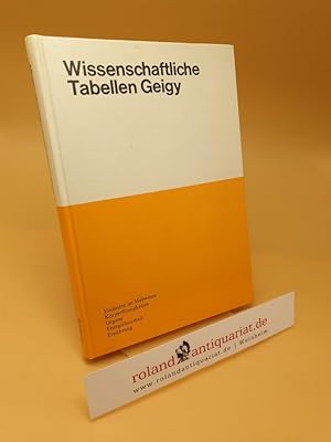 Imagen del vendedor de Wissenschaftliche Tabellen Geigy a la venta por Roland Antiquariat UG haftungsbeschrnkt