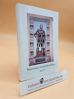 Bild des Verkufers fr Wetterauer Geschichtsbltter: Band 57 zum Verkauf von Roland Antiquariat UG haftungsbeschrnkt