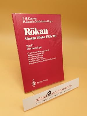 Bild des Verkufers fr Rkan Ginkgo biloba E.Gb. 761 ; Band 1: Pharmakologie zum Verkauf von Roland Antiquariat UG haftungsbeschrnkt